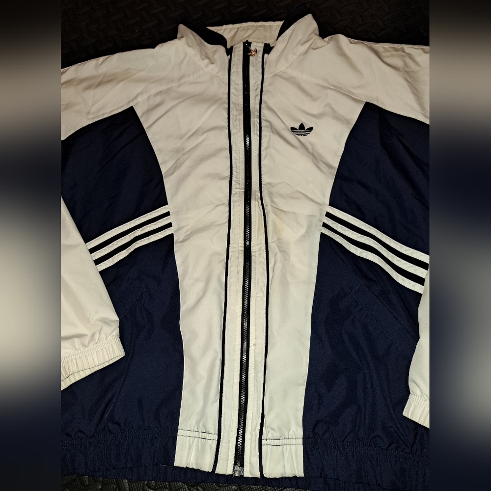 Vintage Adidas atheltic windbreaker / jacket - Picture 4 of 14